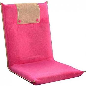 BonVIVO Easy II Pink Sitzkissen mit Rückenlehne – Ideal für Yogastunden im Freien