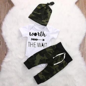 Infant Romper and Pants Set