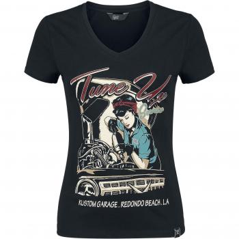 Queen Kerosin Rockabilly Shirt Tune Up für Frauen