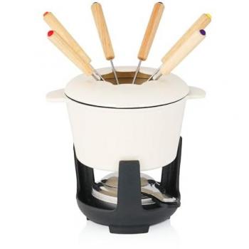 Emailliertes Gusseisen Fondue-Set für 6 Personen von BBQ-Toro