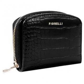Plain Black Croc Small Tote