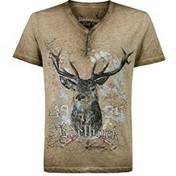 Herren T-Shirt Günther von Stockerpoint, Sand, 3XL