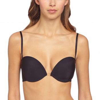 Wonderbra Push-Up BH Alltag, Schwarze Variante, 80C