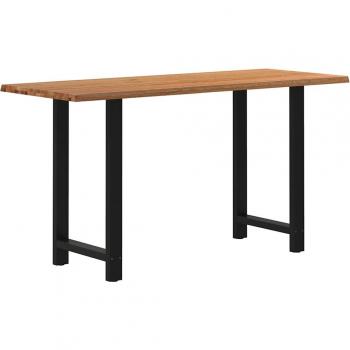 VidaXL Eleganter Bartisch Eiche 180x80x112cm mit Baumkante