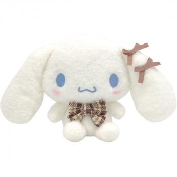 Nakajima Cinnamoroll Mocha Check Stuffed Animal
