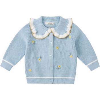 Niedliche Strickjacke für kleine Mädchen