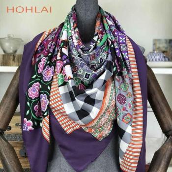 Chal Estampado de Seda