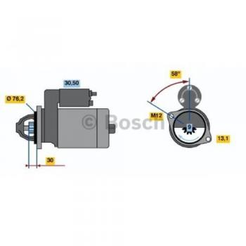 BOSCH 0 986 016 780 Anlasser