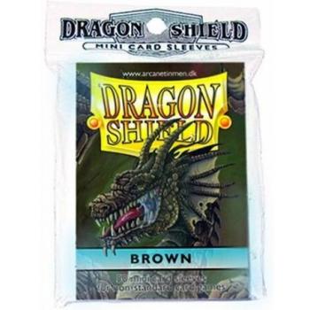Dragon Shield Brown Small Sleeves (50 Pack)