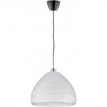 Eco-Friendly Fraktal Bowl Pendant, Clear