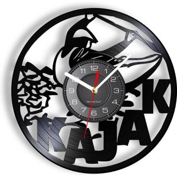 Kayaking Vintage Vinyl Record Clock
