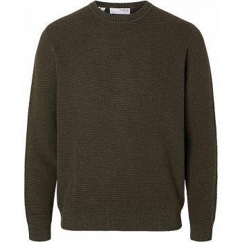 SELECTED HOMME Strickpullover SLHROSS mit Struktur