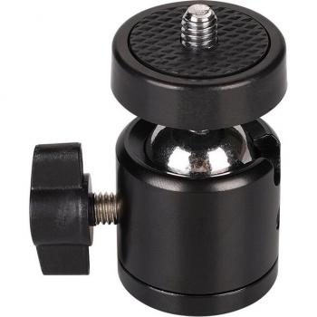 Alloy Mini Tripod Ballhead (1/4 Thread) + Phone Grip – Q29
