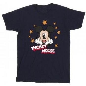 Girls Mickey Mouse Stars T-Shirt