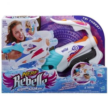 NERF Rebelle Triple Threat – Super Soaker (Hasbro B0476EU4)