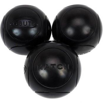 Boule de Pétanque Obut Match Noire 74mm 15135 Neuf