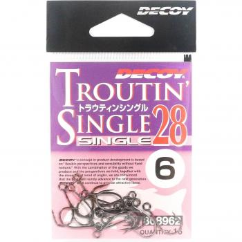 Pêcheur Decoy Trout 28 Plug – Leurre Crochet 6
