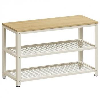 Banc châles et baskets 2 niveaux