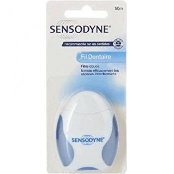 Fil Dentaire Sensodyne, Dents Sensibles, 50 Mètres