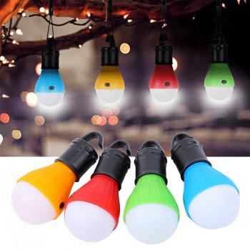 Lámpara de senderismo portátil con 3 LEDs