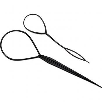 Herramientas de Cabello: Pinza Negra Dual