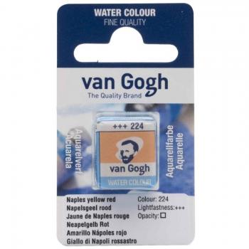 Naples Red‑Yellow Watercolor by Van Gogh – 224 Pack