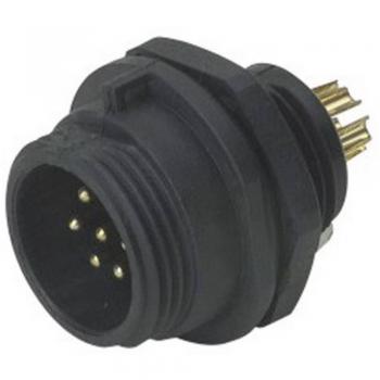 D28953 Weipu Facade Connector – 3‑pole male, 13 A, 250 V AC, IP68