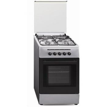 Cozinha Industrial Vitrokitchen CB55IB 50cm 4 Focos, Aço Inoxidável