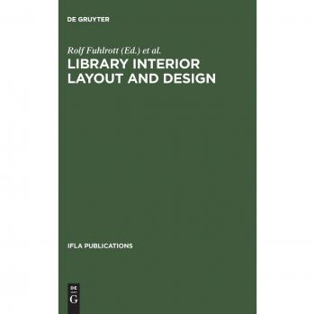 Library Interior Layout and Design, Ifla Publications, No 24