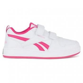 Reebok Royal Prime 2.0 Boys Trainers White/Astrorose/Boldpink UK 2