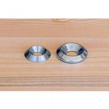 Rosette 10x30 mm, blau verzinkt HECO