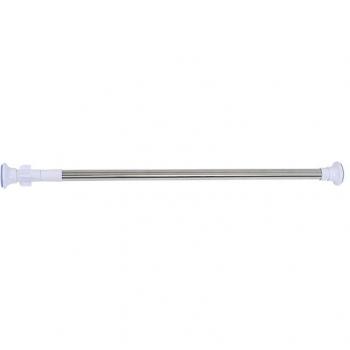 Adjustable Stainless Steel Tension Shower Curtain Rod 70-120cm