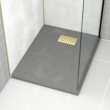 Receveur Aurlane avec grille décorative or doré
