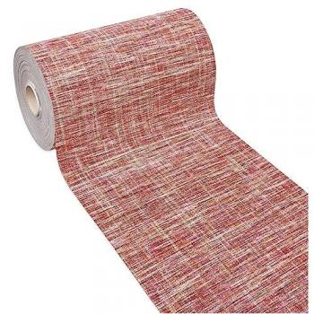 Alfombra flexible de cocina 52x140 cm recortable color burdeos