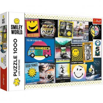 Trefl 1000 pezzi Puzzle Mondo Smiley Vita Positiva