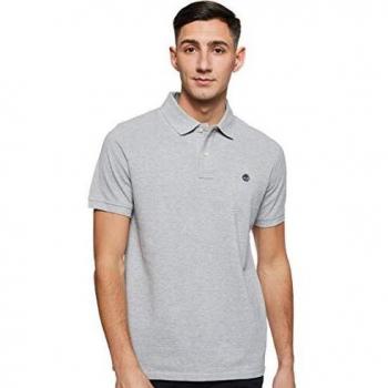 Polo de Marca Timberlane para Hombres, Gris, XL