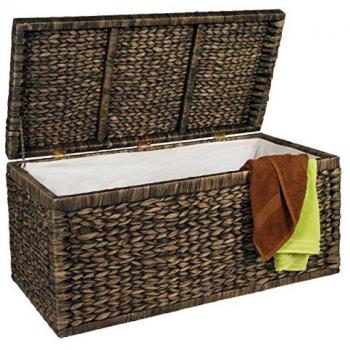 Stilvolle Truhe von Home affaire, braun mit Baumwollfutter