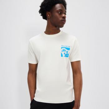 T-shirt Ellesse Skisetta SHX20961 Écru Fit Standard