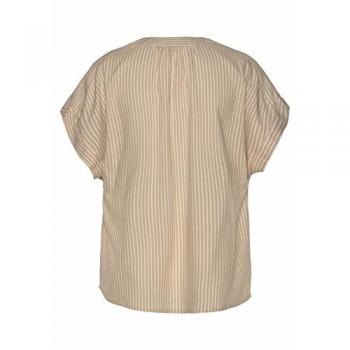 Vivance Damenbluse, Kurzarm, gestreift, casual