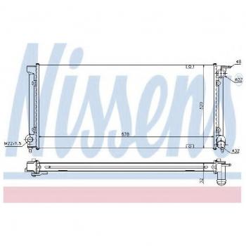 652621 Radiator Engine Cooling by Nissens
