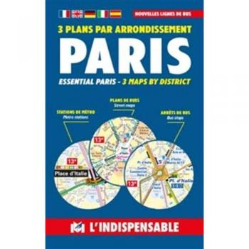 Paris transport 3 plans par arrondissement