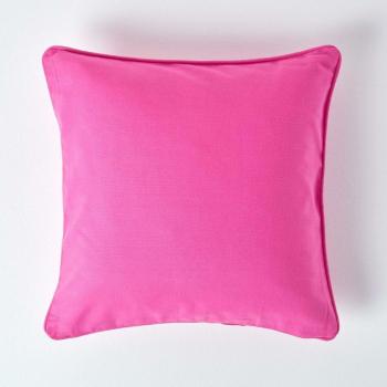 Housse de coussin Unisexe Fuchsia 30 × 30 cm (marque Homescapes)