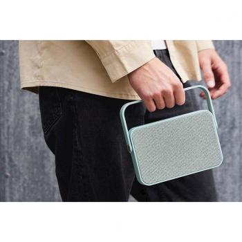 Kreafunk Speaker Bluetooth aGROOVE in Verde Polvere 30 Ore di Riproduzione