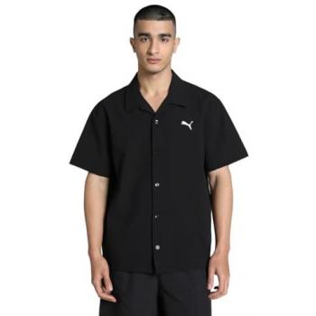 Sport Shirt Uomo seersucker Black S – Puma