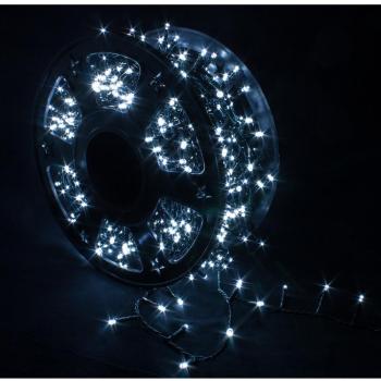 Luci Natalizie 1000 LED Bianco Freddo con Effetti