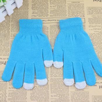 Red Texting Gloves with Touch Capability