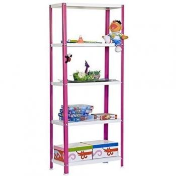 Estantería Simonrack 1800x800x400 mm Rosa/Blanco