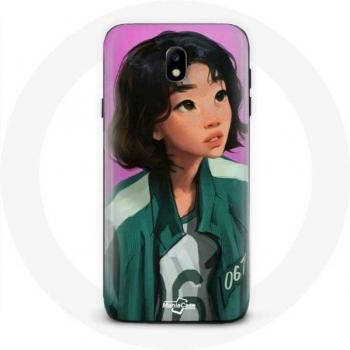 Cocoon Galaxy J3 2017 – Squid Game (design Kang Sae‑Byeok)