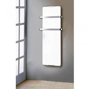 Radiateur sèche-serviette électrique blanc 1200W