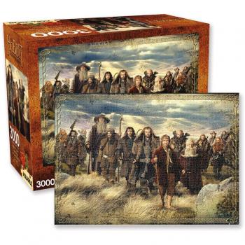 El hobbit: un viaje inesperado Puzzle Map (3000 piezas)